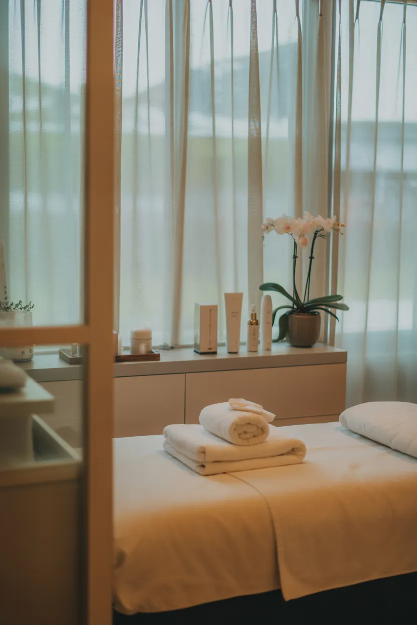 Drainage lymphatique facial pour un teint lumineux